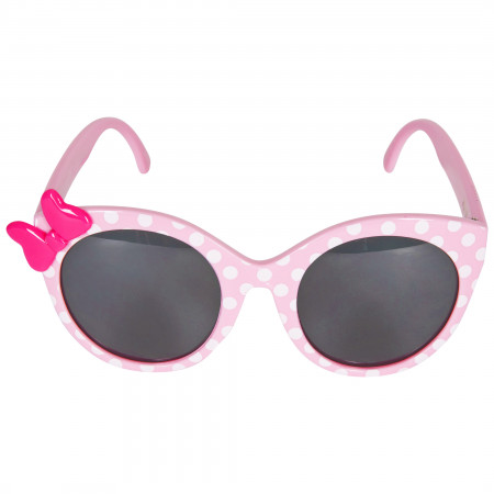 Disney Minnie Mouse Bright Polka Dot Kid's Sunglasses with Bow